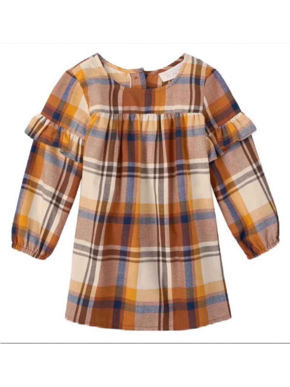 - The Children's Place Like-New Plaid Dress